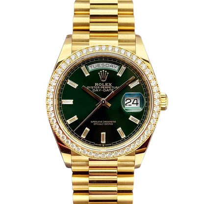 Rolex Day-Date 36Mm 128348Rbr Yellow Gold