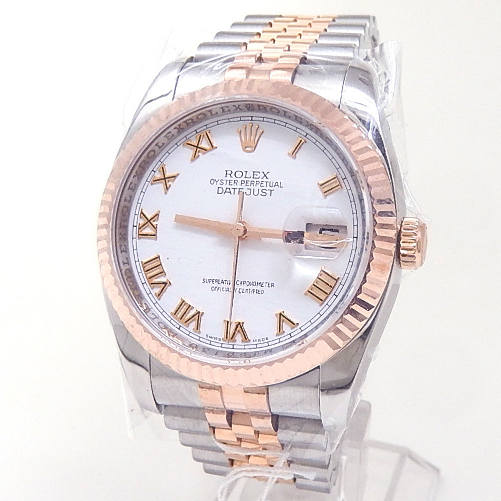 Rolex Datejust 36 Stainless Steel & Rose Gold