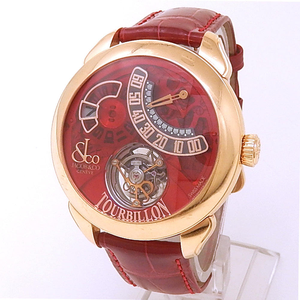 Jacob & Co Tourbillon Jumping Hours LEATHER
