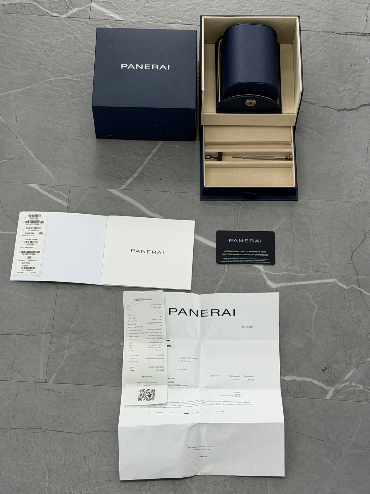 Mens Panerai Radiomir Officine Watch