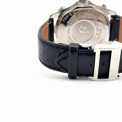 Mens Jacob & Co Five Time Zone JC Quartz Watch