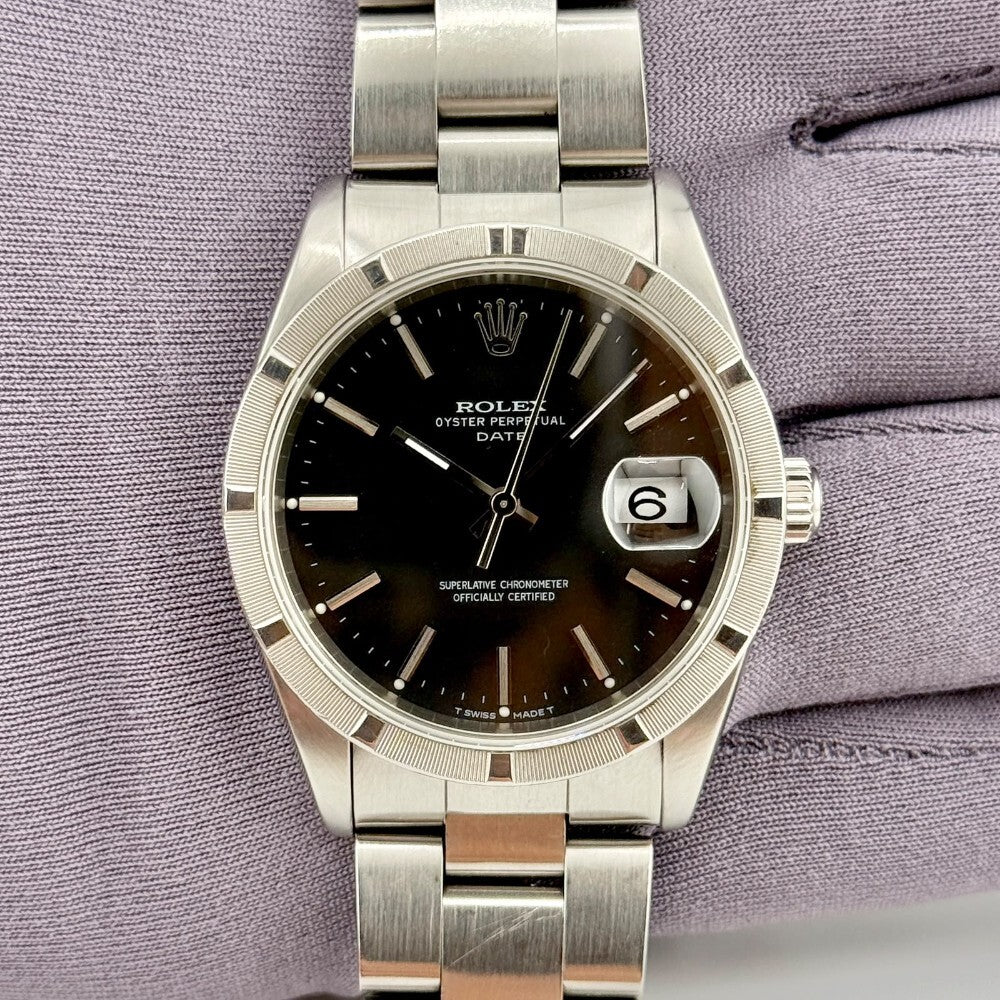 Rolex Date 34Mm 15210 Stainless Steel