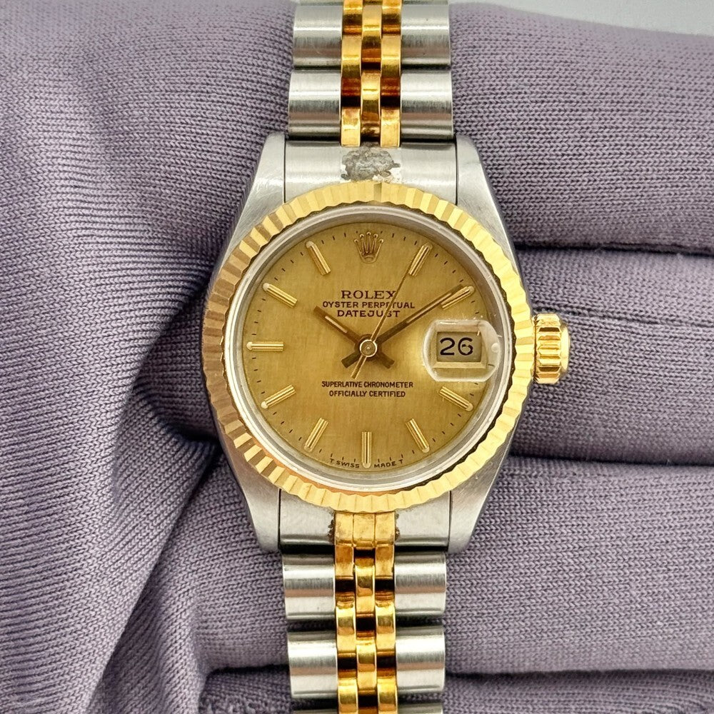 Rolex Datejust Lady 26Mm 69173 Steel And Yellow Gold
