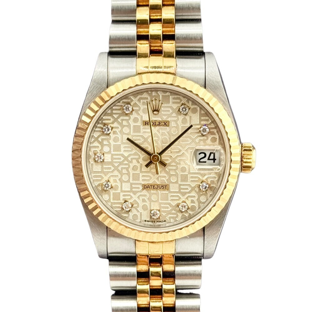Rolex Datejust 31Mm 68273 Steel And Yellow Gold