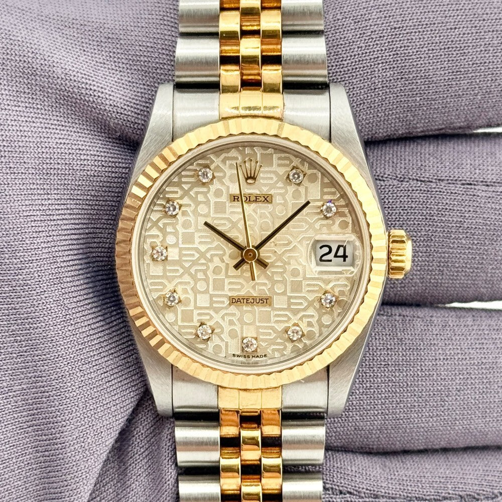 Rolex Datejust 31Mm 68273 Steel And Yellow Gold