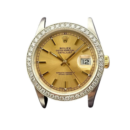 Rolex Datejust 36Mm 16233 Steel And Yellow Gold