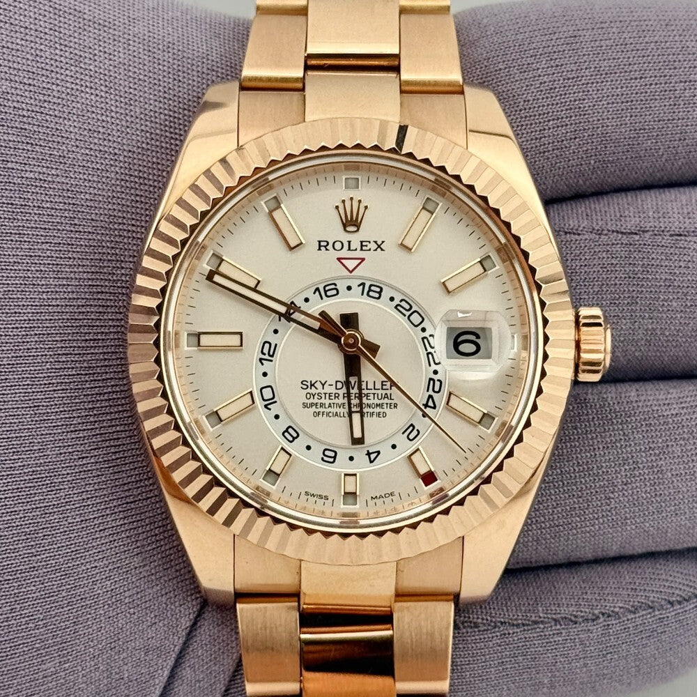 Rolex Sky -Dweller 326935 Rose Gold