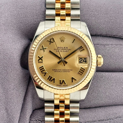 Rolex Datejust 31Mm 178273 Steel And Yellow Gold