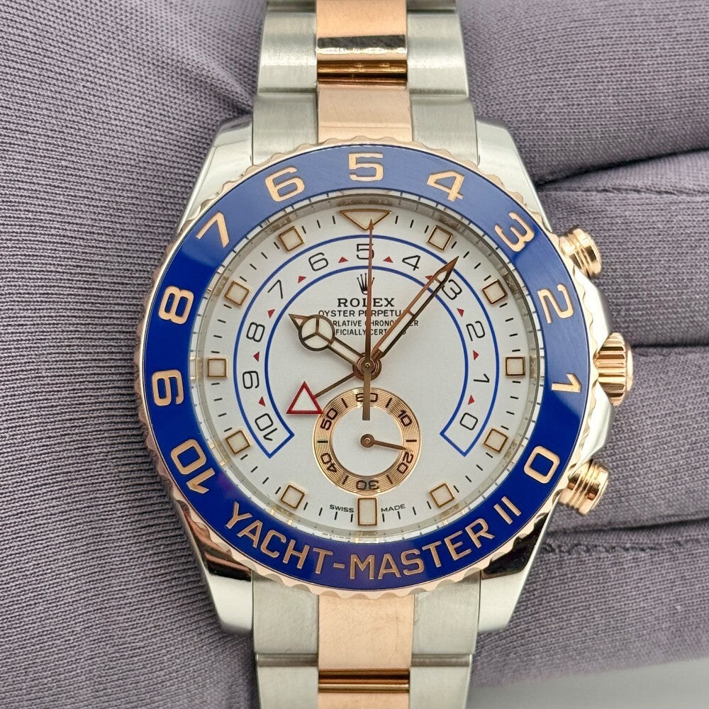 Rolex Yacht-Master Ii 116681 Steel And Rose Gold