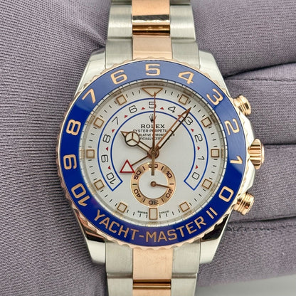 Rolex Yacht-Master Ii 116681 Steel And Rose Gold