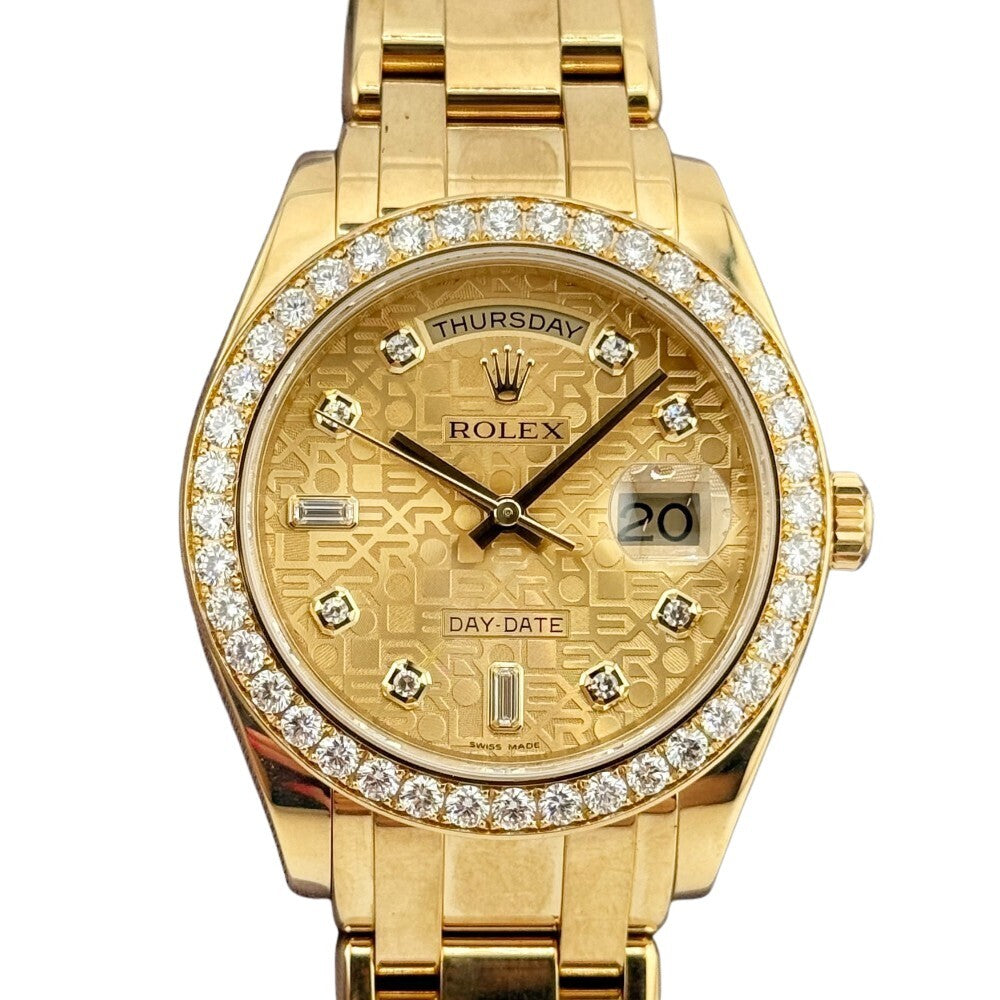 Rolex Masterpiece 39Mm 18948 Yellow Gold