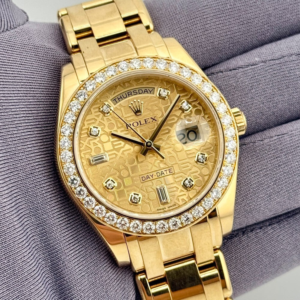 Rolex Masterpiece 39Mm 18948 Yellow Gold
