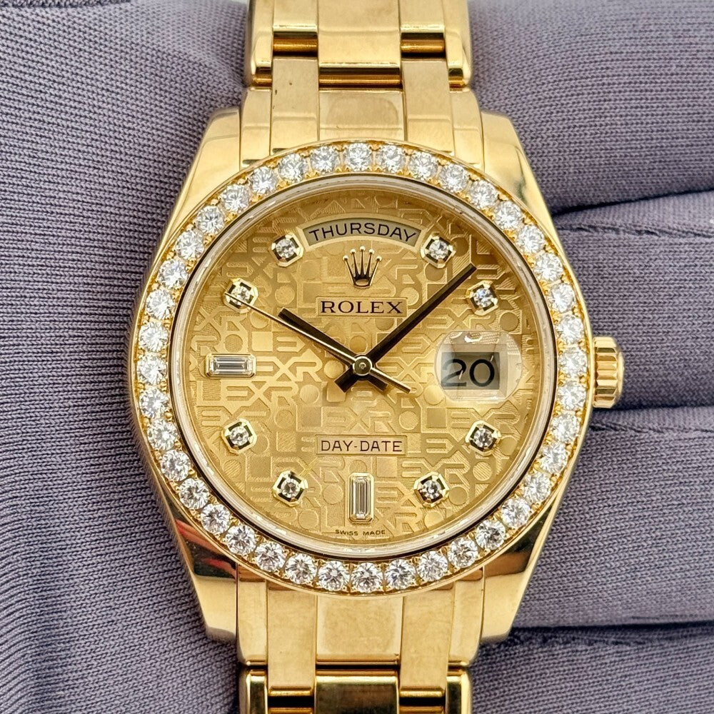Rolex Masterpiece 39Mm 18948 Yellow Gold