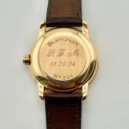 Blancpain Villeret 6850-3642 Rose Gold