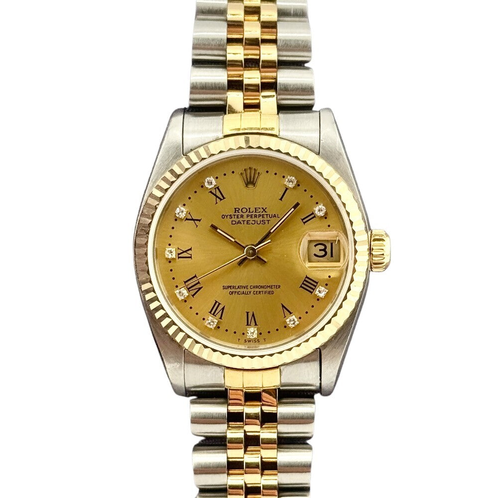 Rolex Datejust 31Mm 68273 Steel And Yellow Gold