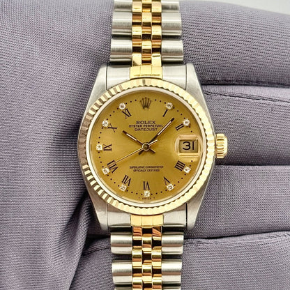 Rolex Datejust 31Mm 68273 Steel And Yellow Gold