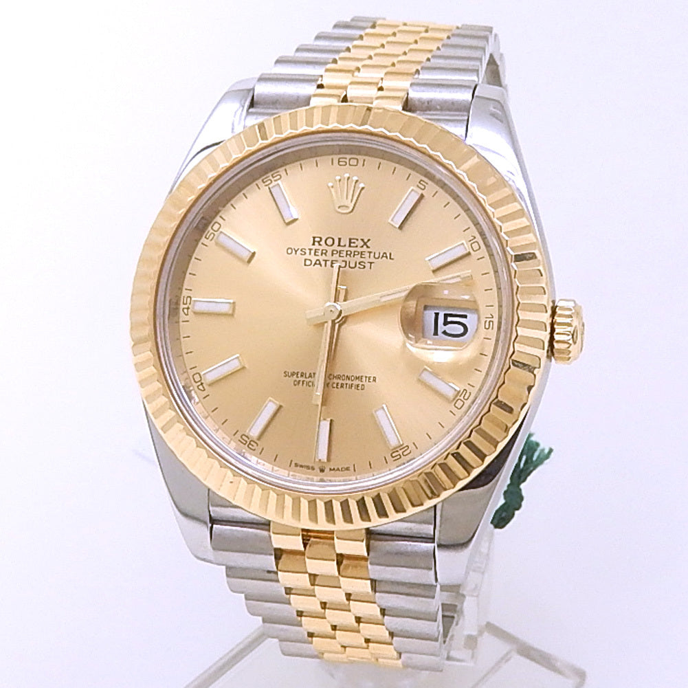 Rolex Datejust 41 Stainless Steel & Yellow Gold