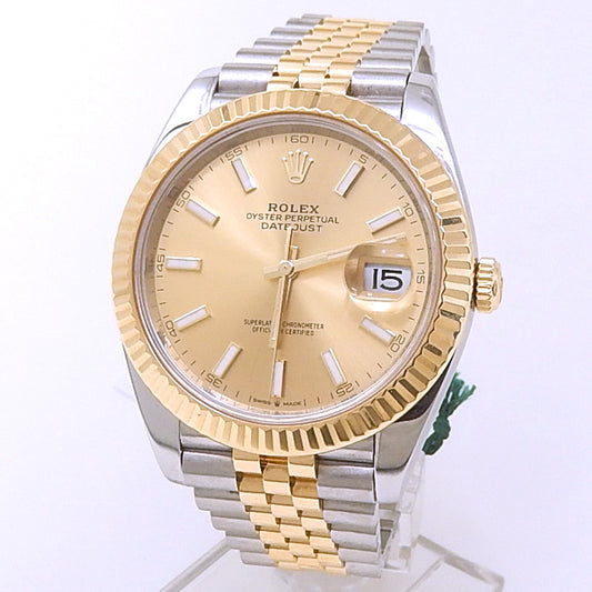 Rolex Datejust 41 Stainless Steel & Yellow Gold