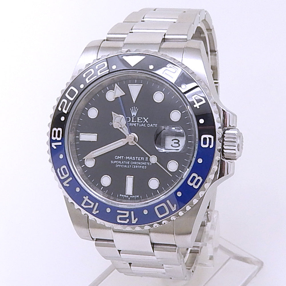 Rolex Gmt-Master Ii 'Batman' Stainless Steel