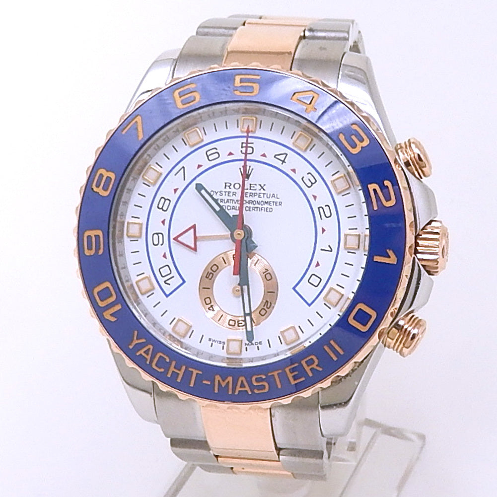 Rolex Yacht-Master Ii Stainless Steel & Rose Gold