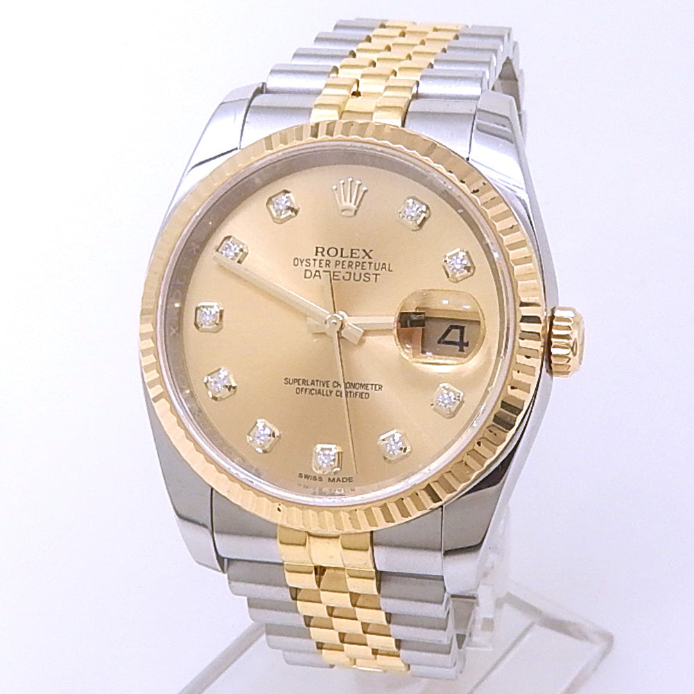 Rolex Datejust 36 Stainless Steel & Yellow Gold