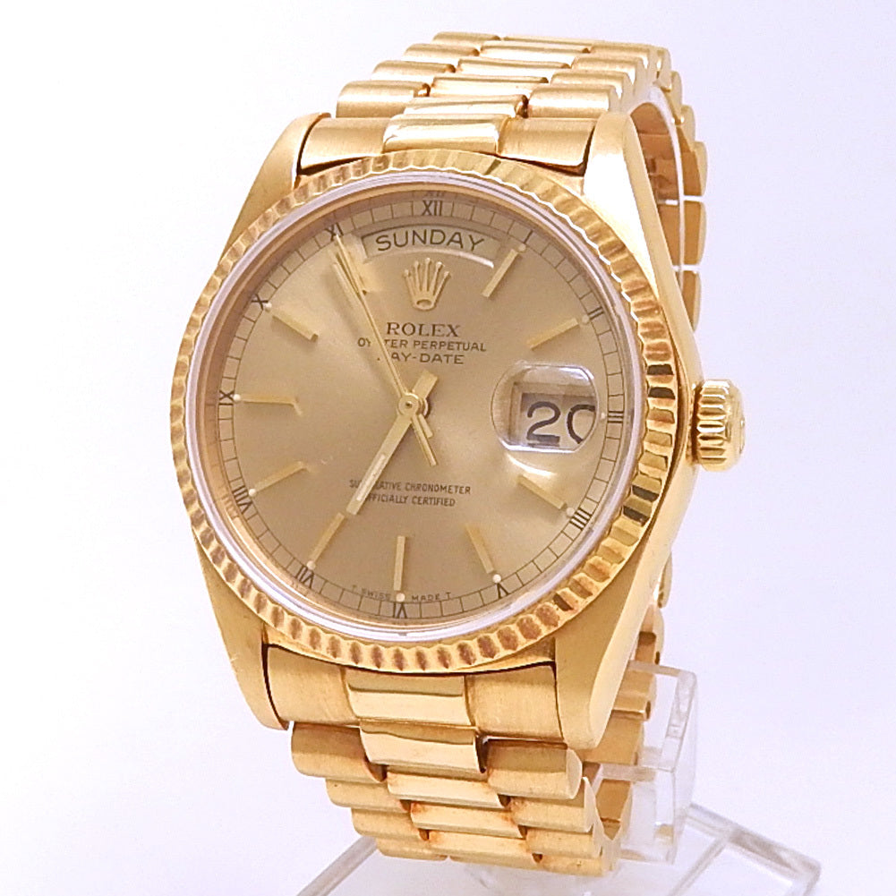 Rolex Day Date 36 Yellow Gold