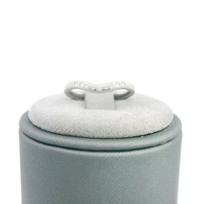 Tiffany & Co. Peretti Platinum & Diamond Wedding Band