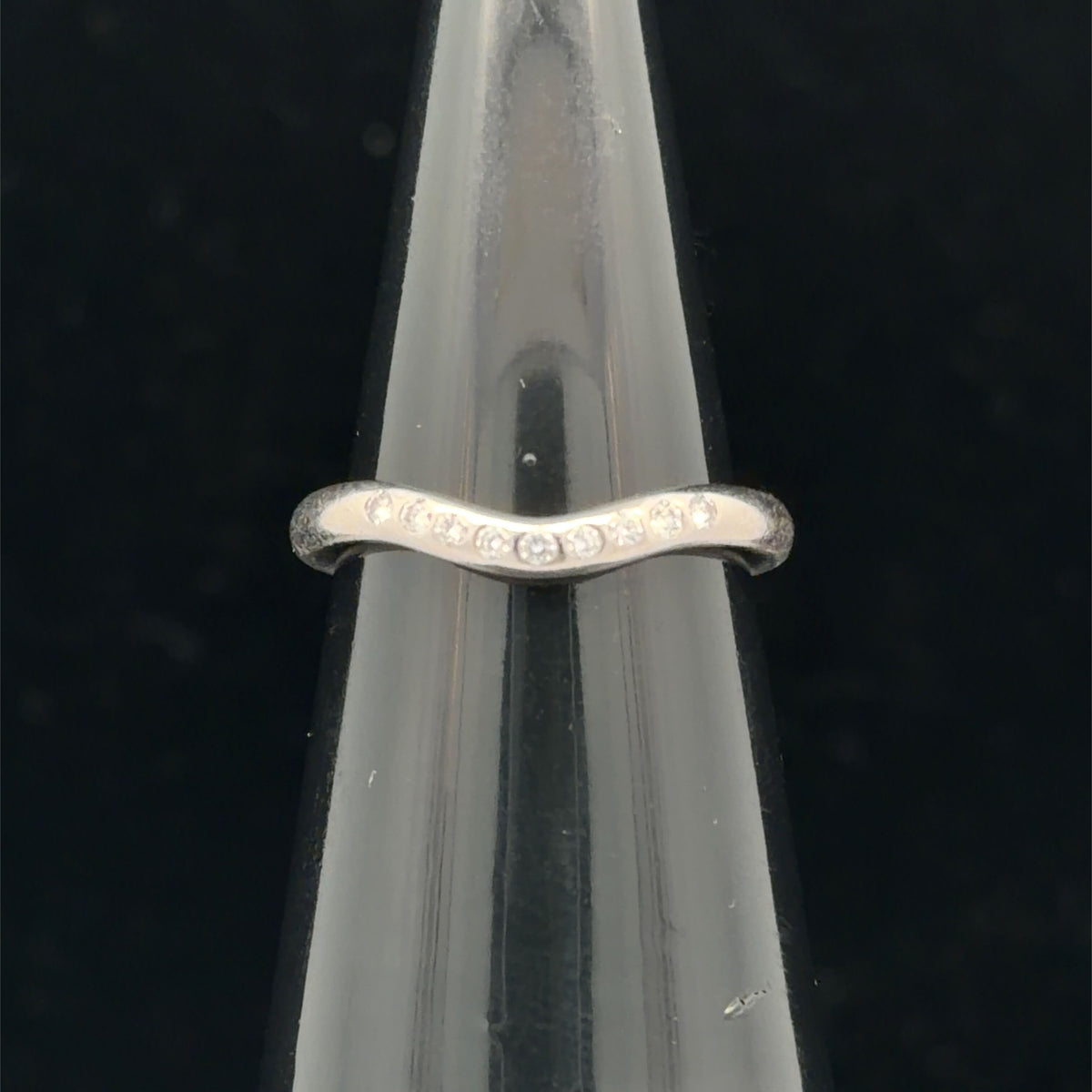 Tiffany & Co. Peretti Platinum & Diamond Wedding Band