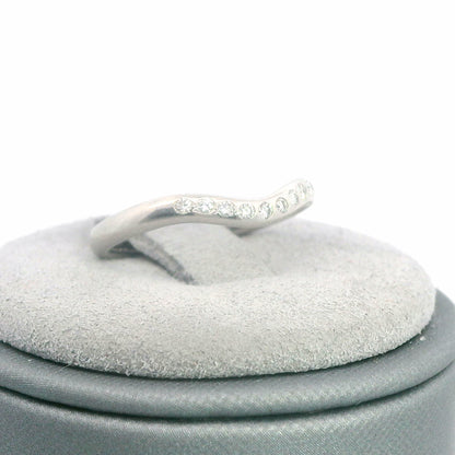 Tiffany & Co. Peretti Platinum & Diamond Wedding Band