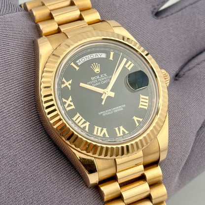Rolex Day- Date 41Mm 218235 Rose Gold