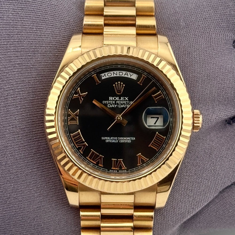 Rolex Day- Date 41Mm 218235 Rose Gold