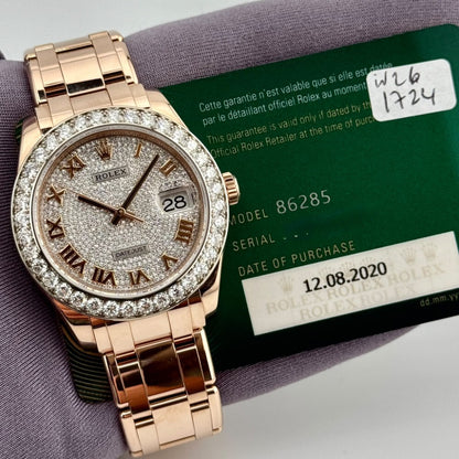 Rolex Masterpiece 39Mm 86285 Rose Gold