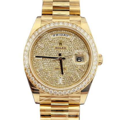 Rolex Day-Date 40Mm 228348Rbr Yellow Gold