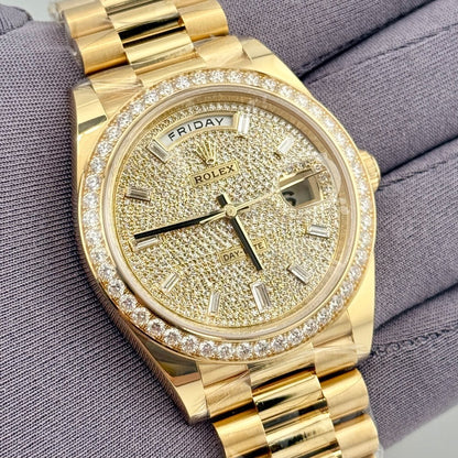 Rolex Day-Date 40Mm 228348Rbr Yellow Gold