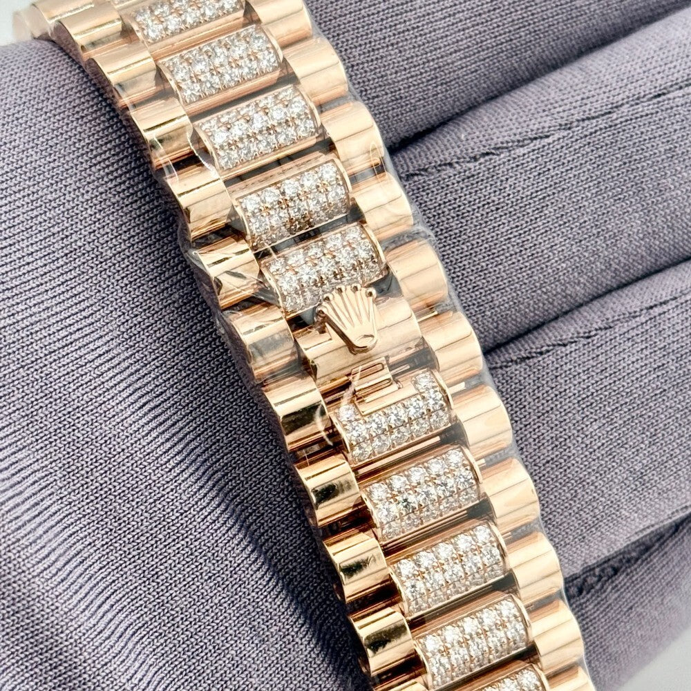 Rolex Day-Date 36Mm 128345Rbr Rose Gold