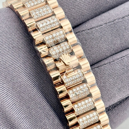 Rolex Day-Date 36Mm 128345Rbr Rose Gold
