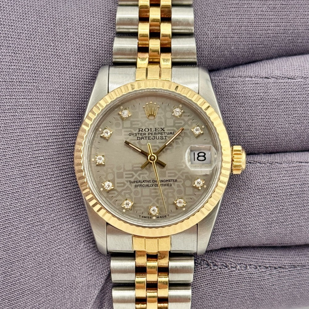 Rolex Datejust 31Mm 68273 Steel And Yellow Gold