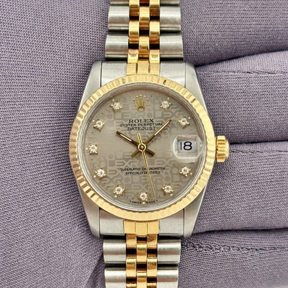 Rolex Datejust 31Mm 68273 Steel And Yellow Gold