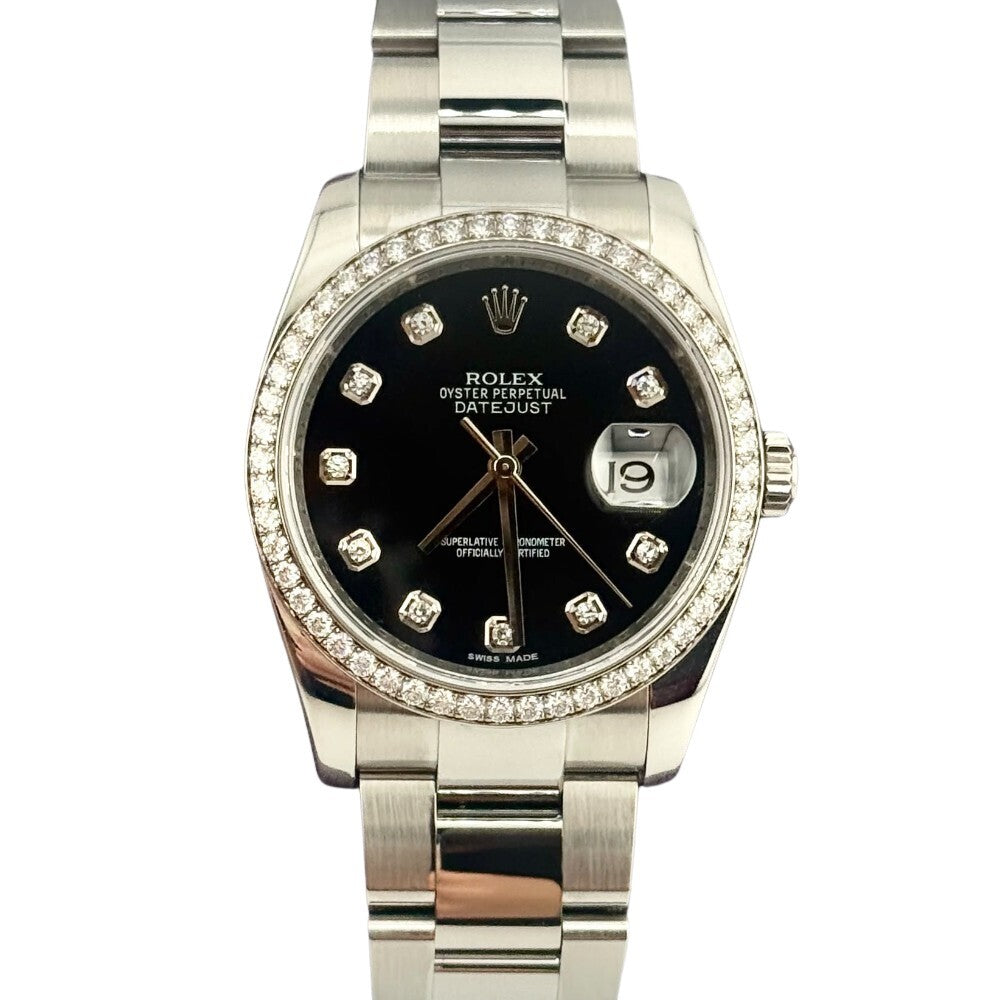 Rolex Datejust 36Mm 116244 Steel And White Gold