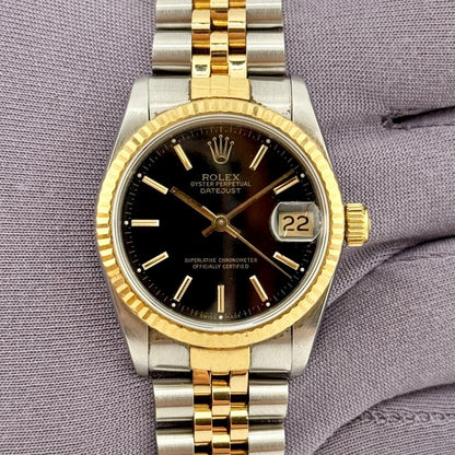 Rolex Datejust 31Mm 68273 Steel And Yellow Gold
