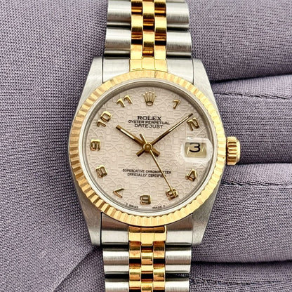 Rolex Datejust 31Mm 68273 Steel And Yellow Gold