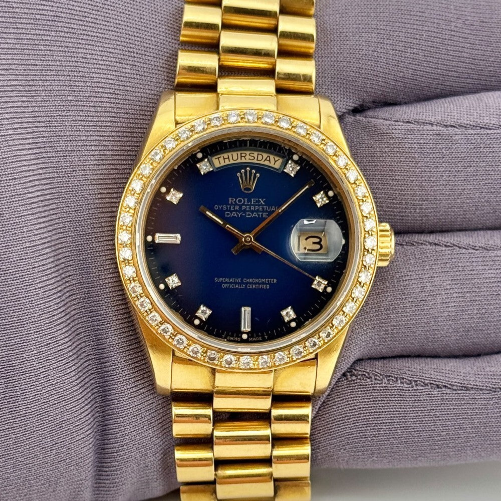 Rolex Day-Date 36Mm 18038 Yellow Gold
