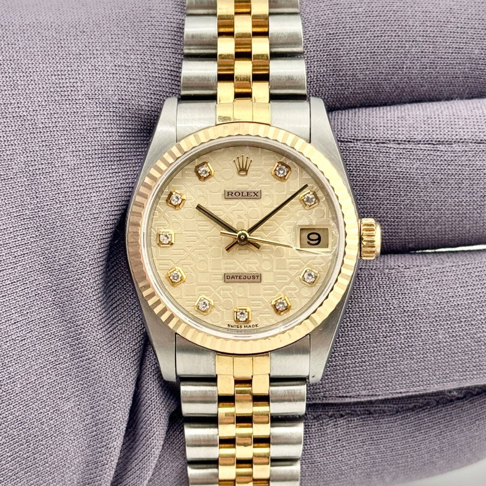 Rolex Datejust 31Mm 78273 Steel And Yellow Gold