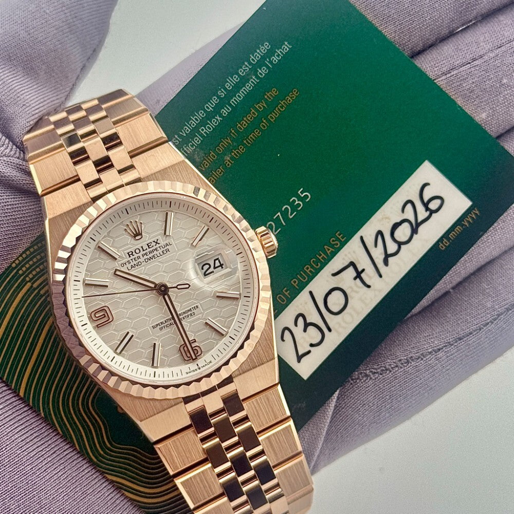 Rolex Land-Dweller 127235 Rose Gold