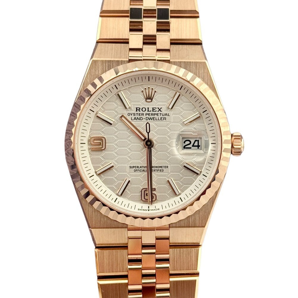 Rolex Land-Dweller 127235 Rose Gold