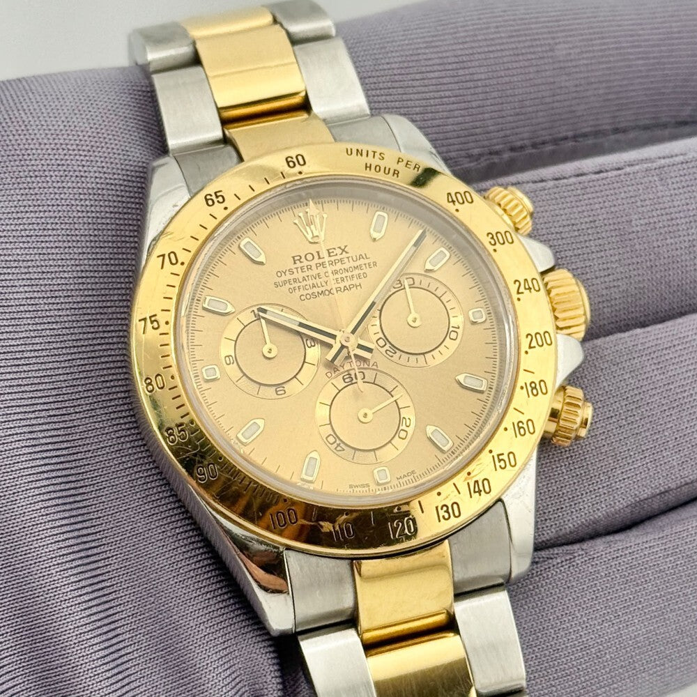 Rolex Daytona 116523 Steel And Yellow Gold
