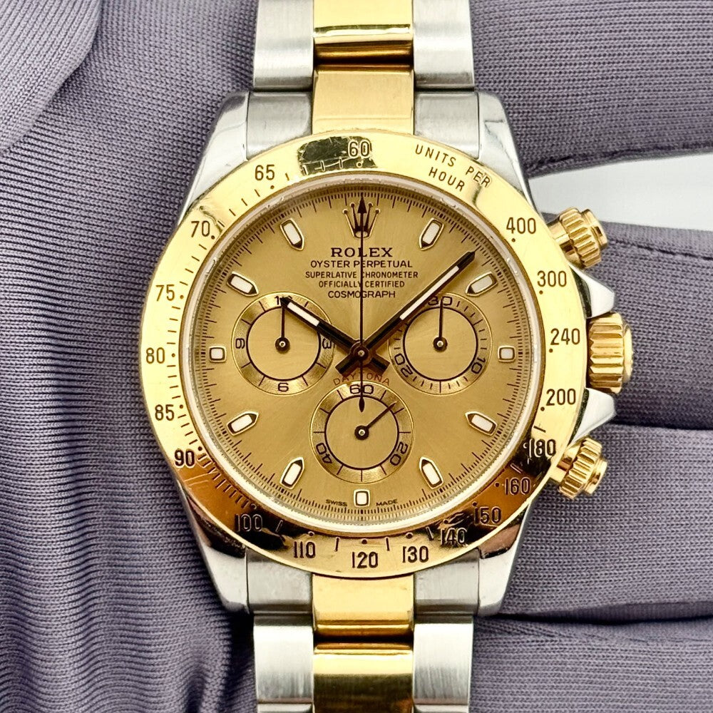 Rolex Daytona 116523 Steel And Yellow Gold