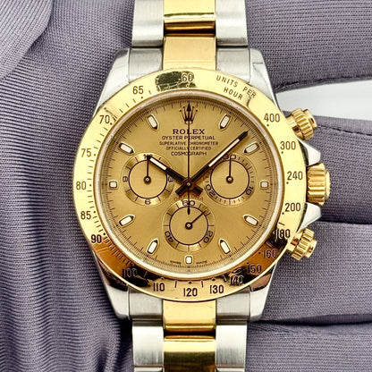 Rolex Daytona 116523 Steel And Yellow Gold