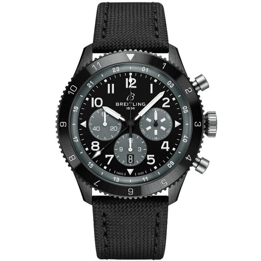 Breitling Super Avi Chrono B04 Mosquito 46 Sb04451A1B1X1 Steel Pvd/Dlc