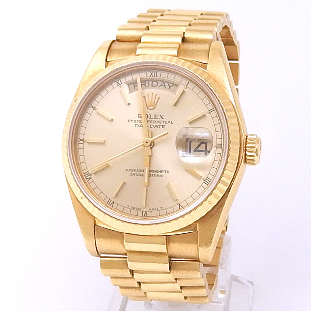 Rolex Day Date 36 Yellow Gold
